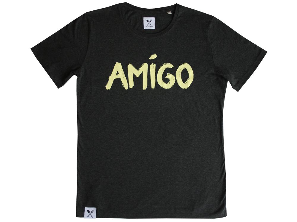 Amigo T-Shirt Donkergrijs